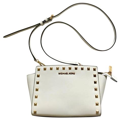 sac bandouliere blanc michael kors|Sacs de créateur .